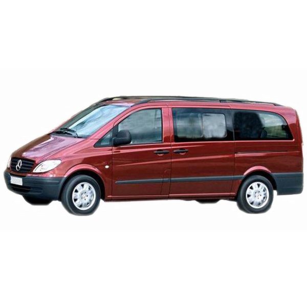 MERCEDES VITO 1997-2003 XLWB LWB Boot Liner Mat 5